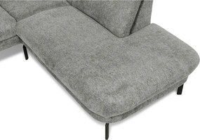 Светлосив ъглов диван (десен ъгъл) Gomero – Scandic