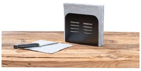 Черен държач за салфетки Black Outdoor Kitchen Baco - Wenko