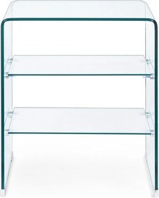 Стъклена странична масичка 40x50 cm Iride – Bizzotto