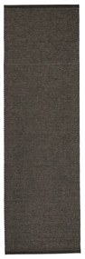 Антрацитна пътека за открито и закрито 70x240 cm Emm Black Linen – Pappelina