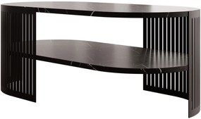 Холна маса Fikoli II-Черен мрамор