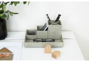 Бежов органайзер за бюро от 4 части Lena - Bigso Box of Sweden