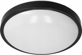 Таванно осветително тяло 2xE27/40W/230V Ø 29,5 см черно