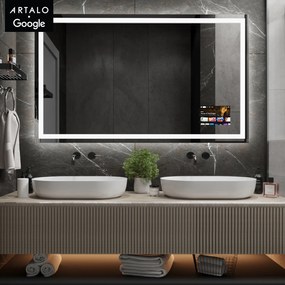 SMART огледало със светодиодно осветление M7 + SmartScreen with Google TV