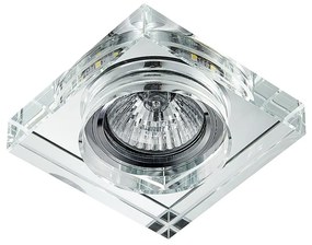LED Лампа за окачен таван ELEGANT DOUBLE LIGHT 1xGU10/50W+LED/3W