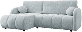 Ъглов диван Zara-Светло сиво
