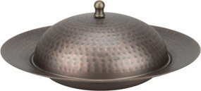 Horecano - Метална чиния за презентация с капак ф27см RUSTIC-(НС-84250)(SG-862100(B))