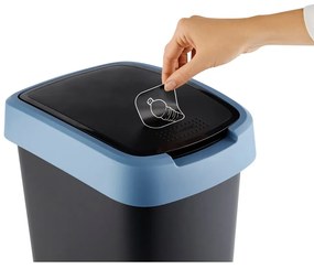 Кошче за отпадъци от рециклирана пластмаса 25 L Twist - Rotho