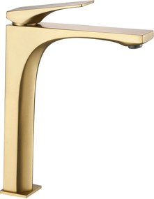 Смесител за мивка PREMIUM Rea Joe Brush Gold High