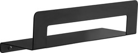 Gedy - Полица с закачалка за кърпи CLEO 30 см матово черно