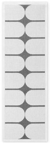 Черно-бялa пътека за открито и закрито 80x250 cm Duet Bowen – NORTHRUGS