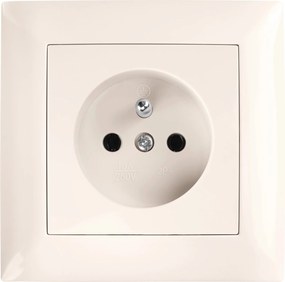 Единична рамка за контакти OSTE JNH013-1F Beige