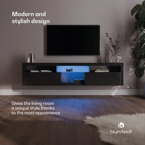 Blumfeldt Elgin, шкаф за телевизор, 150 x 30 x 40 cm, LED
