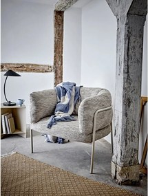 Сиво-бежово кресло Karel – Bloomingville