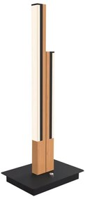 Wofi 8031-206 - LED настолна лампа PALERMO LED/10,5W/230V каучуково дърво