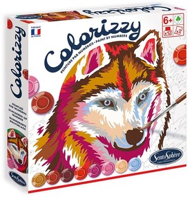 Sentosphere - Комплект за оцветяване с цифри кучета4508