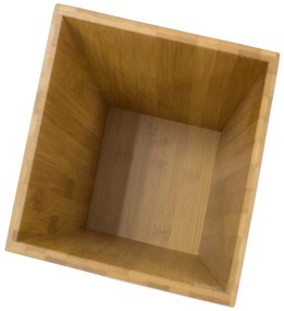 Бамбуково кошче за боклук в естествен цвят 3 l – MSV