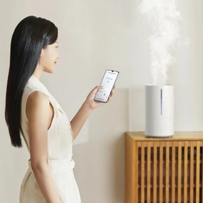 Овлажнител за въздух Xiaomi Smart Humidifier 2 EU BHR6026EU, 28W, 40 м2, 4.5 л, 3 степени, UV-C стерилизация, Мобилно приложение, Ултратих, Бял