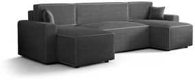 Разтегателен диван в П-образна форма MIRENA BIS, 301x90x140, poso 60