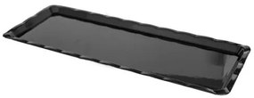 Alkan - Поликарбонатно плато за десерти черно 10x30x2см (ZCP 223-3)