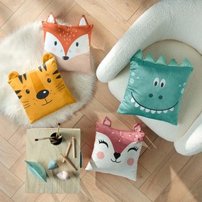 Кадифена детска възглавница 40x40 cm Dina – douceur d'intérieur