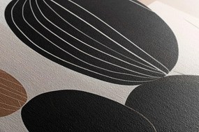 Картина на платно – Абстрактни ботанически форми кактус