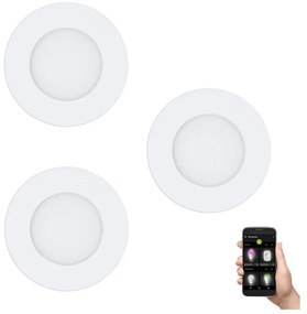 Eglo 900099-комплект 3xLED димируемо осветително тяло FUEVA-Z LED/2,8W/230V IP44