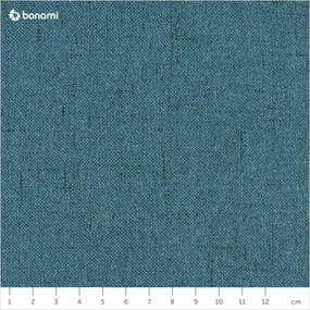 Тюркоазен U-образен разтегателен диван, десен ъгъл Charming Charlie - Miuform