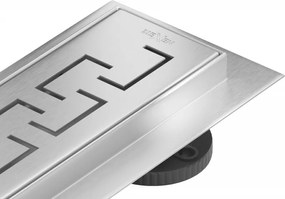 Mexen Flat M15 линейен сифон 50 см, инокс - 1024050-15