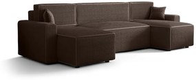 Разтегателен диван в П-образна форма MIRENA BIS, 301x90x140, poso 6