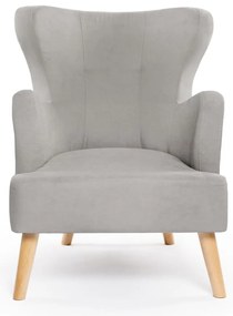 Светлосиво кресло Noemye - Bonami Selection