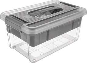 Пластмасова кутия за съхранение с капак 35x23x17 cm Multi Stormax – Orion