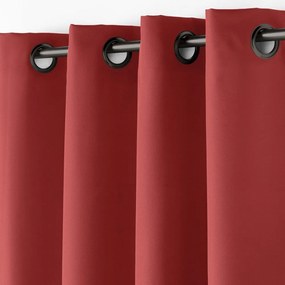 Червено перде 140x180 cm Essentiel – douceur d'intérieur