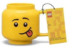 Жълта керамична бебешка чаша 530 ml Head - LEGO®