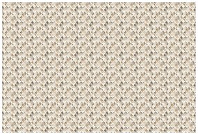 Самозалепващ тапет – Бежова геометрия с пространствен ефект