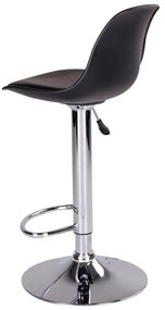 Черни въртящи се бар столове в комплект от 2 броя 82 cm Trondheim - House Nordic