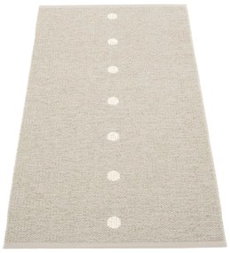 Бежов и кремав килим за открито и закрито 70x140 cm Peg Linen Vanilla – Pappelina