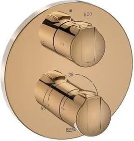 Термостатен смесител, за вана / душ, розово злато, Т-1000