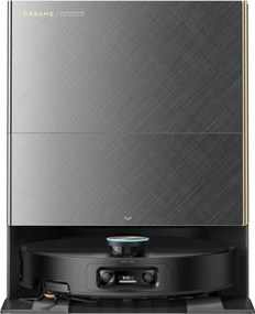 Прахосмукачка робот Dreame X60 Ultra RLX86DE, 35000 Pa, 180 мин, 0.2 л, VersaLift, OmniSight AI, Автоматично дозиране и самопочистване, Гласови команди, Черен