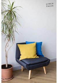 Ленена калъфка за възглавница 50x50 cm French Blue – Linen Tales