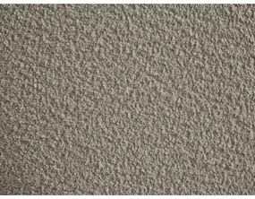 Сиво-кафява табуретка от букле Tina – Bobochic Paris