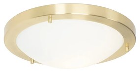 Интелигентна таванна лампа златиста 31 см IP44 с WiFi A60 - Yuma