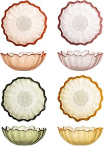 Стъклени купички в комплект 4 бр. за сладолед 120 ml Kana – Bloomingville