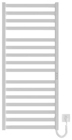 Отопляема лира за баня HF OXFORD 255W/230V 117x53 см бял дeсен