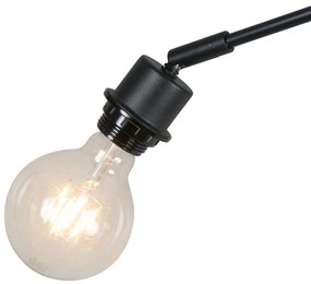 Модерна висяща лампа черна без абажур - Blitz