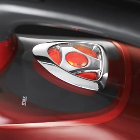 Ютия Russell Hobbs One Temperature 25090-56, 2600 W, Керамична плоча, Една оптимална температура, Самопочистване, 0.35 l, Червен/черен