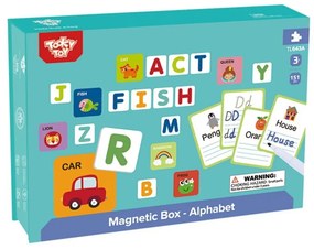 Tooky Toy - Магнитна книга, Английска азбука