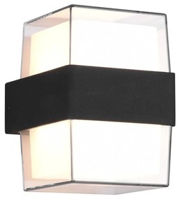 LED външна стенна лампа (височина 13 см) Molina - Trio