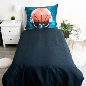 Единично памучно детско спално бельо 140x200 cm Basketball – Jerry Fabrics
