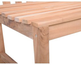 Градинска пейка от масивно дърво в естествен цвят Solo – Garden Pleasure